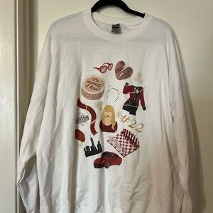 Taylor Swift Red Inspired Sweatshirt